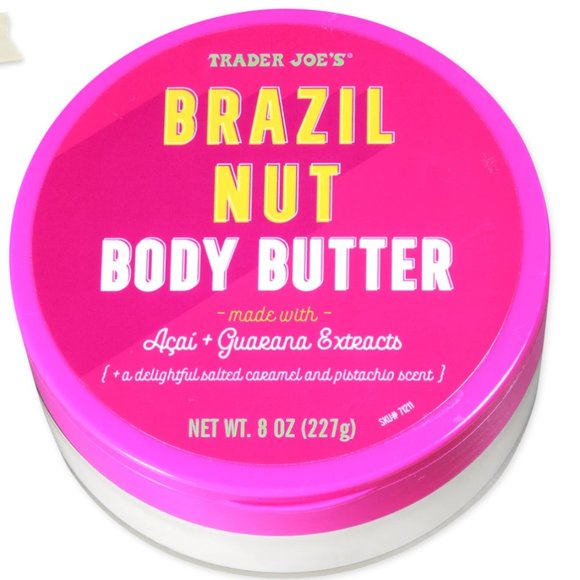 2 TWO TRADER JOE'S BRAZIL NUT BODY BUTTER Brazilian Rio de Janeiro Bum Cream Sol - Picture 5 of 11